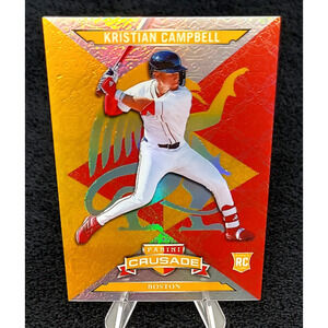 2025 Kristian Campbell Case Hit 10/10 Bookend Crusade Gold Boston Red Sox Top